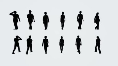 Bir grup erkek, siluet, erkek, kadın, erkek, erkek, erkek, erkek, erkek, erkek, erkek, erkek