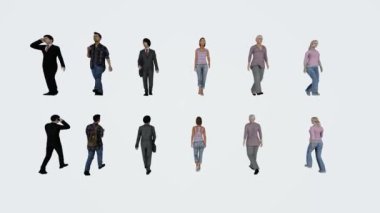 Ofisteki iş adamları