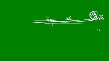 Yeşil ekranda dinamik olarak dönen parlak parçacıklardan oluşan canlı bir girdap. Sinema, bilim kurgu animasyonları veya büyülü temalı efektler için mükemmel..