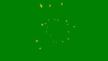 Değişen parçacıklarla yeşil ekran etkisi. Yaratıcı video kompozisyonlarına ya da animasyonlara doku ve enerji eklemek için harika.