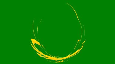 Değişken dönen parçacıklar ve akışkan hareketler içeren soyut yeşil ekran efekti. Video projelerine doku ve enerji eklemek için harika.