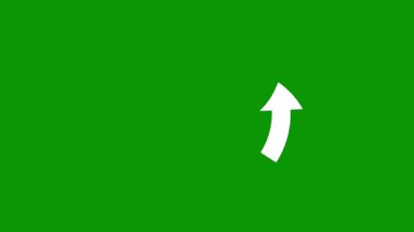 Ok simgesi. düz dizayn biçimi 10