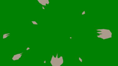 Hareketli yeşil ekran geçişi, hareketli ve pürüzsüz geçişler gerektiren video düzenlemeleri için mükemmel..