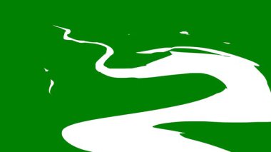 Akışkan hareket etkisine sahip bir ışık çizgisi geçiş, yüksek enerjili video projeleri ve dinamik geçişler için idealdir, yeşil ekranda pürüzsüz ve pürüzsüz görsel öğeler sunar.