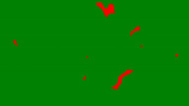 Yeşil ekran boyunca parlayan bir halka geçiş efekti, hızlı geçişler gerektiren ve dramatik görsel efektler yaratan yüksek enerjili video projeleri için mükemmel.