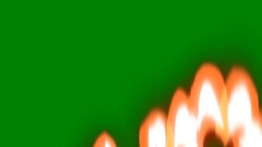 Yeşil ekran üzerinde parlayan bir patlama etkisi, aksiyon dolu video projelerinde heyecan verici geçişler yaratmak ve genel dinamik hareketi geliştirmek için ideal.