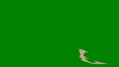 Yeşil ekranda parlayan ışık serisi, yoğun hareketli aksiyon video projelerine yüksek hızlı geçişler ekliyor..