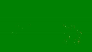 Yeşil ekran üzerinde parlayan çizgi etkisi, hızlı geçişler yaratmak ve video bileşimlerine dramatik görsel efektler eklemek için mükemmel..