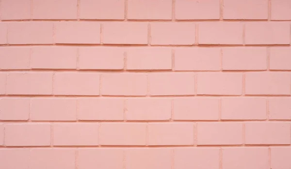 coral orange pastel clean empty brickwork wall block pattern panel paint exterior design with copy space abstract background.for house construction material backdrop,vintage or retro wallpaper design.