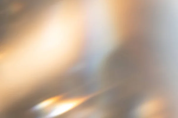 덮인다 플레어 보케의 햇빛이 추상적 배경을 설명하기 주황색 파란색밝은 흰색의 — 스톡 사진