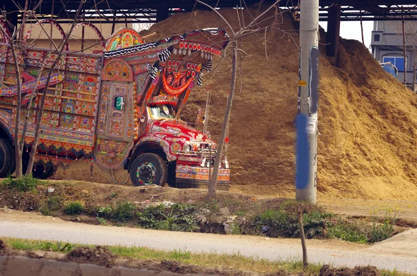 raditional Colorful decoration truck art Pakistan