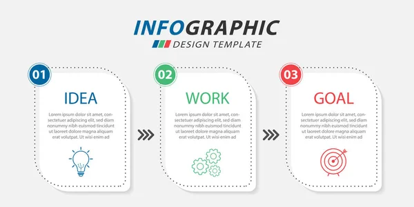 Chronologie Créateur Modèle Infographique Voyage Chronologie Étapes Calendrier Modèle Simple — Image vectorielle