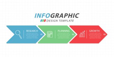 Zaman Çizelgesi Yaratıcısı bilgi şablonu. 3 adım zaman çizgisi yolculuğu, takvim düz bilgi grafikleri tasarım şablonu. Sunum grafiği 3 seçenekli iş konsepti, vektör illüstrasyonu.