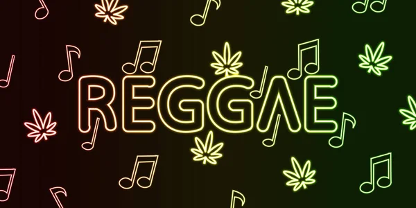 reggae müzik temalı arka plan, müzik kapakları, posterler, tişörtler, reggae etkinlikleri ve diğerleri için uygun