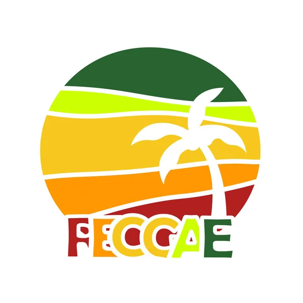 reggae renk arkaplanı plaj tarzı