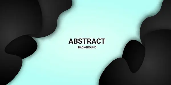 soyut basit arkaplan, akışkan siyah ve mavi renk