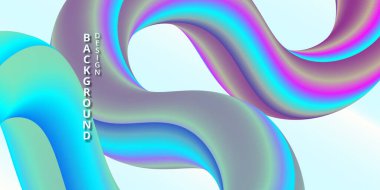 soyut gradyan arkaplan sıvı dalga tasarımı