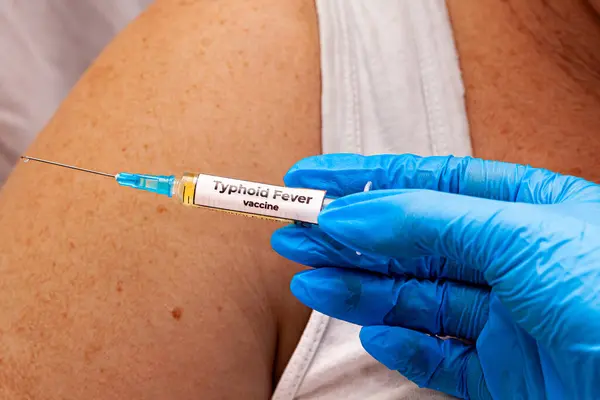 İğne aşısı, hastalık önleme aşısı, laboratuvar geçmişi. Yüksek kalite fotoğraf