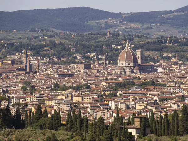 Italien Toskana Blick Auf Die Stadt Florenz — Stockfoto