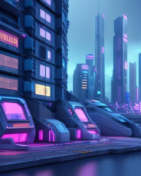 city view of the modern building