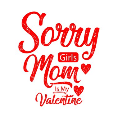 Lettering Valentine's Day T-shirt Design