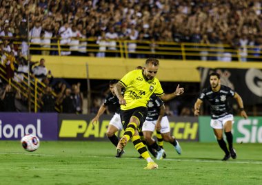 Football Brazil | Paulista Championship Premier League 2023  - Sao Bernardo 2x0 Corinthians, valid for the 1st round played at Primeiro de Maio Stadium, in the city of Sao Bernardo do Campo (SP). Fabio Giannelli / Soccer Digital