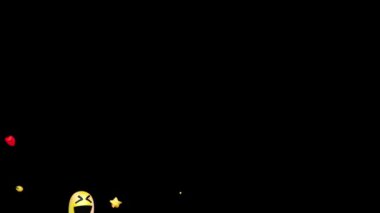 3D animasyon sosyal medya simgeleri, emoji gibi, başparmaklar yukarı, aşk ve daha fazlası