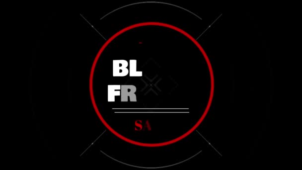 ブラックフライデーのグラフィック要素です ブラック フライデー バナーデザイン4Kアニメーション ソーシャルメディアでの販売の背景 — ストック動画