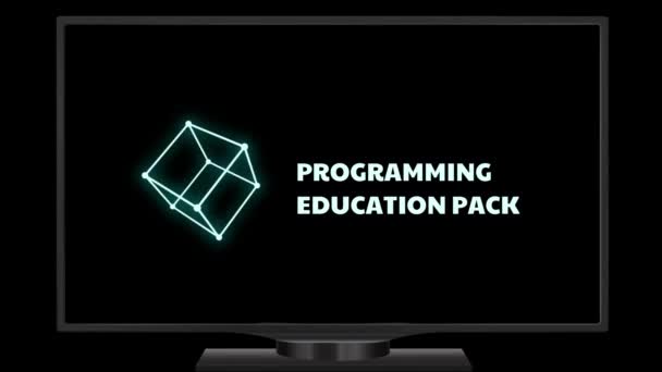 Educational Animation Programming Loop Animation Source Code Scrolling Program Code — Video