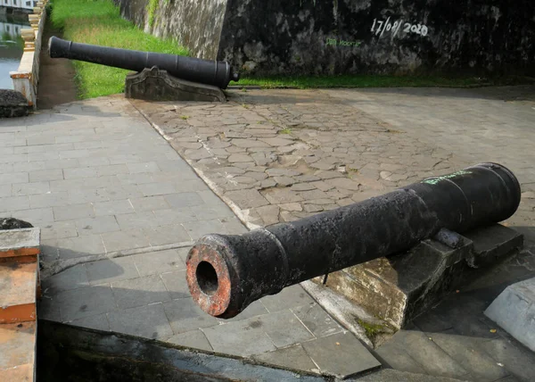 Vecchio Cannone Città — Foto Stock