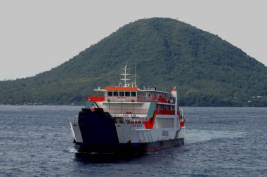 Arka planda kızıl deniz