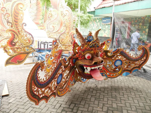 Kuala Lumpur Malaysia October Beautiful Chinese New Year Dragon Street — Stock Photo, Image