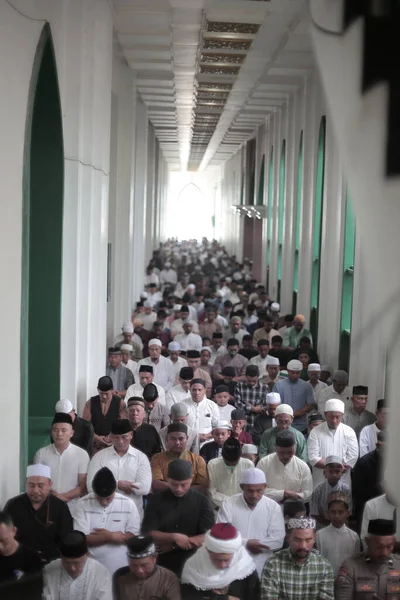 Mecca Saudi Arabia Sepei Peziarah Muslim Dari Seluruh Dunia — Stok Foto