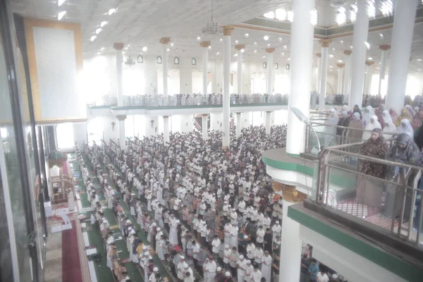 Muslim Orang Berdoa Masjid — Stok Foto