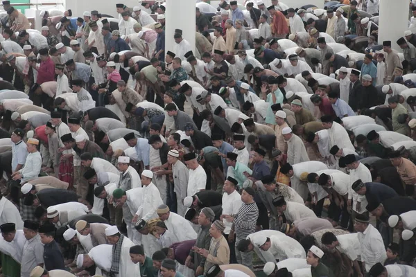 Mecka Saudiarabien September Muslimska Pilgrimer Från Alla — Stockfoto