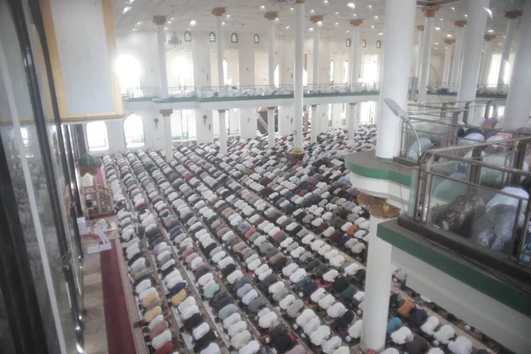 Bah Suci Masjid Saudi Mecca Masjid Mecca Muslim Jamaah — Stok Foto