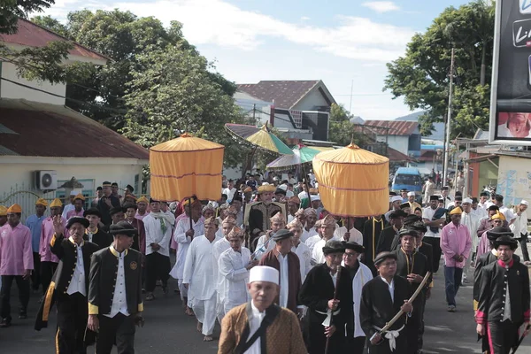 Bali Indonésie Novembre Personnes Non Identifiées Festival Balinais Balinais Dans — Photo