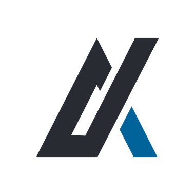 Soyut sanat eserleri AX logosunun baş harfleri. Bu logo, yaratıcı bir şekilde soyut yazı karakterine sahip. Hangi şirket ya da markanın başlattığı bu başlangıç noktası için uygun olacaktır.