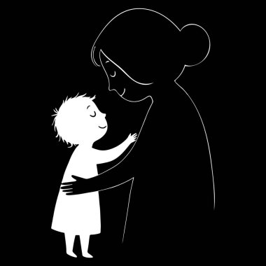 Bir annenin bebeğini nazikçe kucakladığı, koşulsuz sevgisini ve derin duygusal bağını ifade ettiği, anneler gününü ve anneliği kutlamak için mükemmel bir an.
