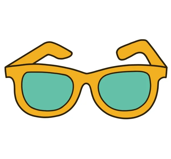 Sunglasses Icon Cartoon Illustration Glasses Art Icons Web — Stock Photo, Image