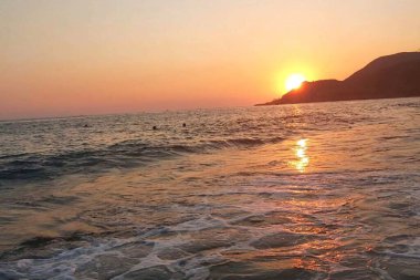   Sunset, Alanya, Turkey, Mediterranean sea