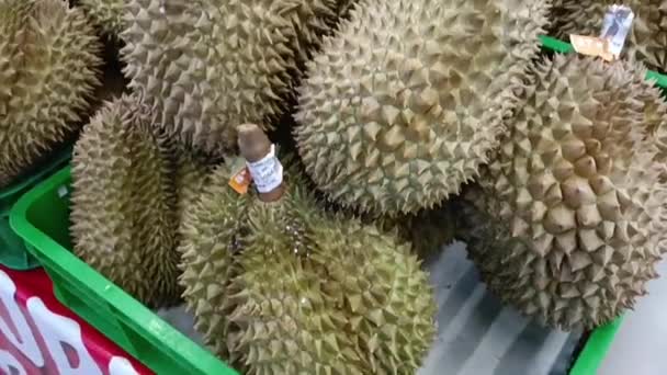 Bogor Ινδονησία Δεκεμβρίου 2022 Διάφορα Είδη Φρούτων Προς Πώληση Στο — Αρχείο Βίντεο