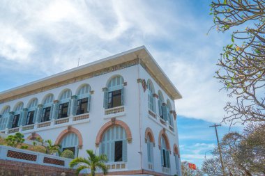 Bach Dinh Vung Tau City, Vietnam bir sahne. Bach Dinh Fransızca (1898-1916) tarafından Fransız valisi General Paul Doumer yazlık tatil ev inşa edilmiş.