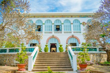 Bach Dinh Vung Tau City, Vietnam bir sahne. Bach Dinh Fransızca (1898-1916) tarafından Fransız valisi General Paul Doumer yazlık tatil ev inşa edilmiş.