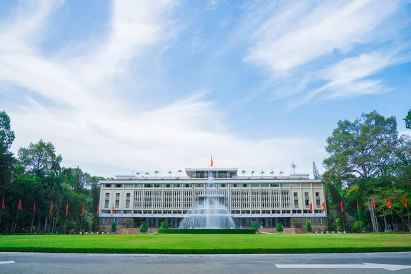 Palác Nezávislosti Chi Minh City Vietnam Palác Nezávislosti Známý Jako — Stock fotografie