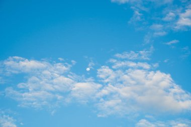 Background cloud summer. Cloud summer. Sky cloud cinematic. Natural sky beautiful and cinematic sunset texture background