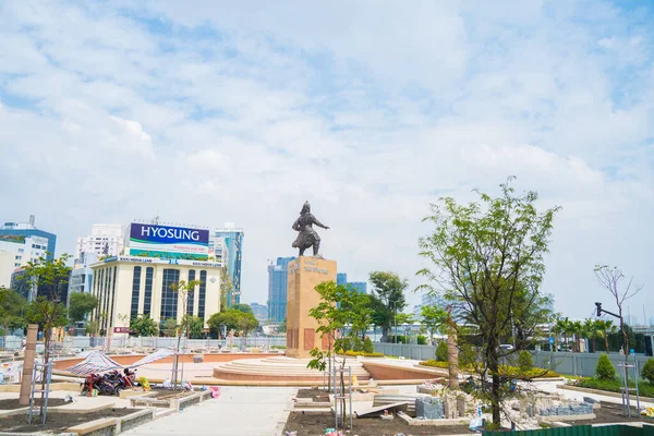 Chi Minh Vietnam Feb 2022 Tran Hung Dao Statue Linh — Stock fotografie