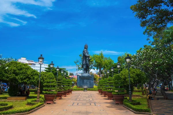 Vung Tau Mar 2022 Tran Hung Dao Statue Vung Tau — Stock fotografie