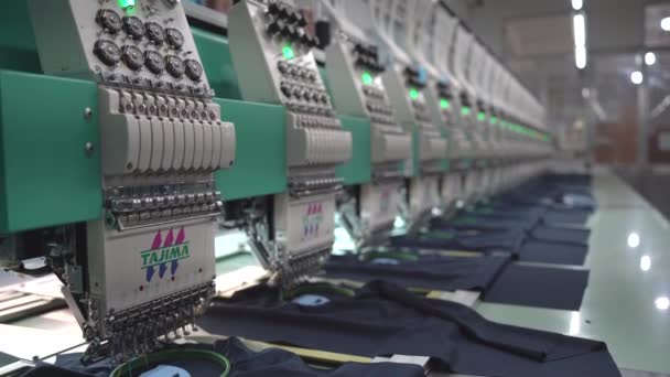 Ria Vietnam Mar 2022 Modern Automatic High Technology Sewing Machine — Video
