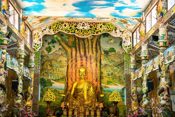 Linh Phuoc Pagoda Lat Vietnam Dalat Famous Landmark Buddhist Porcelain — Stock fotografie